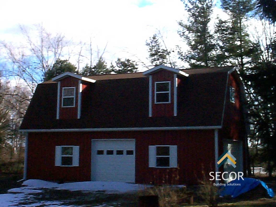 agricultural farm post frame pole barn building design construction ny