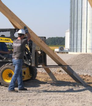 post frame pole barn construction foundation systems New York