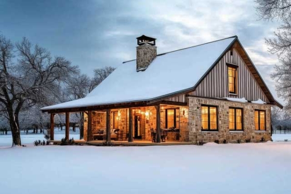 barndominium chimney flashing metal roof